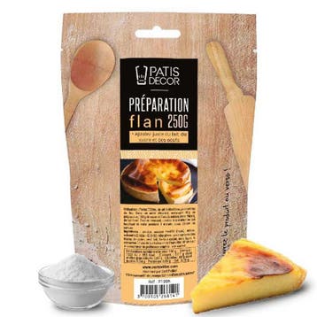 Patis Decor Flan Mix 250g, Verzenden, Nieuw