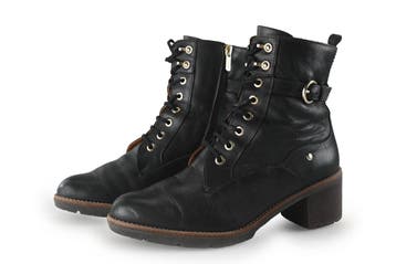 Pikolinos Veterboots in maat 40 Zwart, Kleding | Dames, Verzenden, Zwart, Overige typen, Gedragen