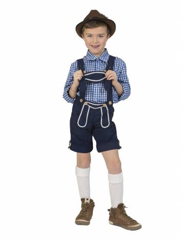Oktoberfest Lederhose kind Gunter, Kleding | Heren, Ophalen of Verzenden, Nieuw