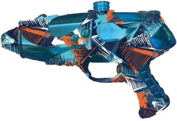 Graffiti Style Waterpistool 20cm | Van der Meulen -, Verzenden, Nieuw