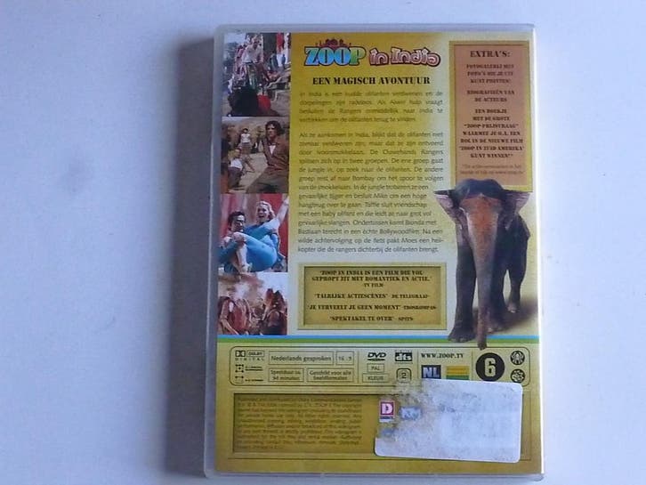 ZOOP in India (DVD), Cd's en Dvd's, Dvd's | Kinderen en Jeugd, Zo goed als nieuw, Ophalen of Verzenden