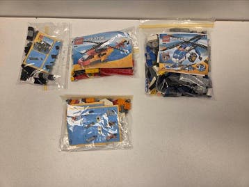 Lego Set - Creator - Cargo Copter 4995+ Jet 30020+LEGO 7602, Nieuw