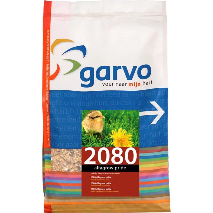 Garvo Vogelvoer Alfagrow Pride 4 kg, Dieren en Toebehoren, Overige Dieren-accessoires, Nieuw, Verzenden