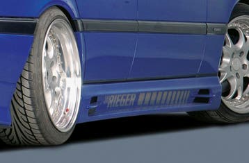 Rieger side skirt | C-Klasse (W202): 00.93-06.97 (tot model, Auto-onderdelen, Verzenden, Nieuw, Mercedes-Benz