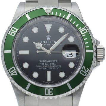 Rolex - Submariner Date Green Roulette - 16610LV(V) - Heren, Nieuw
