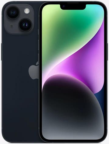 Magazijn opruiming Apple iPhone 14 zwart 128GB + Garanti..., Telecommunicatie, Mobiele telefoons | Apple iPhone, Nieuw