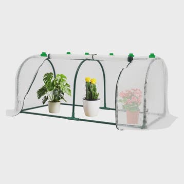 Kleine Kweekkas 120x60x50cm met oprolbare ramen - Ideaal voo, Verzenden, Nieuw