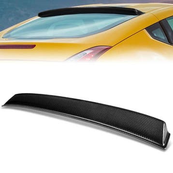 CarbonWorks Achter Dak Spoiler Carbon Nissan 370Z, Achterklep, Nieuw, Ophalen of Verzenden, Achter