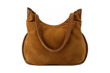 Manfield Clutch Bruin, Verzenden, Zo goed als nieuw, Bruin