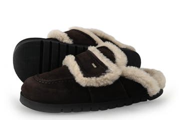 Nubikk Pantoffels in maat 37 Bruin, Kleding | Dames, Nubikk, Bruin, Verzenden, Zo goed als nieuw