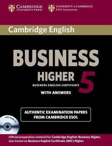 9781107669178 Cambridge English Business 5 - Higher Self-..., Boeken, Verzenden, Zo goed als nieuw, Cambridge ESOL