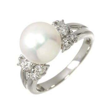 Tasaki - Ring Platina, Nieuw