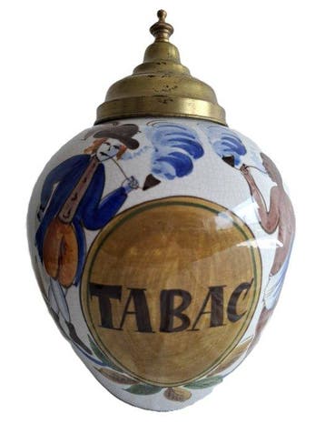 Delft Holland - Pot - Faience - TABAC