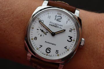 Horloge Panerai Radiomir 42 ref. PAM00655 Full set, Overige merken, Leer, Staal, Polshorloge