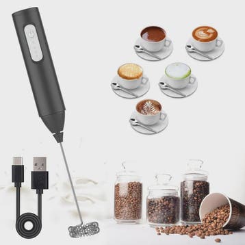 Mini Melkopschuimer - USB Oplaadbaar met 3 Snelheden voor Ko, Verzenden, Nieuw