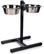 Beeztees Standaard - Hondenvoer- en drinkbak - Zwart - 28 cm, Tuin en Terras, Ophalen of Verzenden, Nieuw