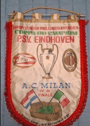 PSV Eindhoven - Coppa dei Campioni - Vlag/wimpel, Nieuw