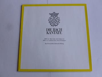 Die Bach Kantate - Herr Gott, dich loben wir / Helmuth Rilli, Ophalen of Verzenden, Zo goed als nieuw