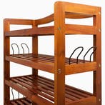 Acacia houten schoenenrek 5 planken (Meubelen, Interieur), Verzenden