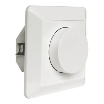 iCasa Zigbee dimmer met Druk/Draai bediening - 2-draads, Doe-het-zelf en Verbouw, Elektra en Kabels, Ophalen of Verzenden, Nieuw