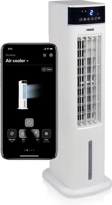 2dekans | Princess Slimme Aircooler - Met App en, Witgoed en Apparatuur, Ophalen of Verzenden, Zo goed als nieuw