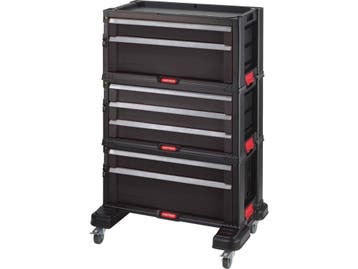 Keter Module Ladekast - 7 lades - 59,85x37,76x59,85cm -, Verzenden, Nieuw