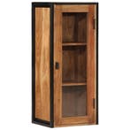 Wandkastje acaciahout 40x30x90 | retourdeal 43% korting, (Half)hoge kast, Minder dan 50 cm, Nieuw, Ophalen of Verzenden