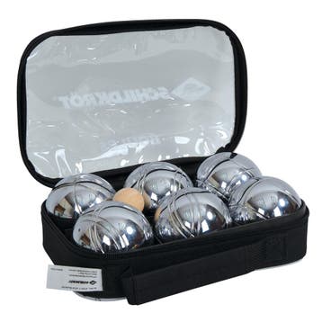 Schildkröt Boccia set staal - Compl van €29,99 voor €26,99, Ophalen of Verzenden, Nieuw