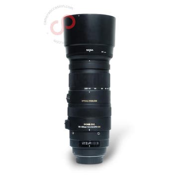 Sigma 120-400mm 4.5-5.6 DG OS APO HSM (Nikon F) nr. 3585, Ophalen of Verzenden, Gebruikt