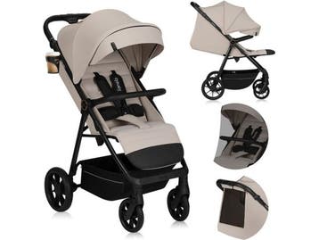 Lionelo Iva - Wandelwagen & Buggy Premium - 360° Zwenkwielen, Verzenden, Nieuw