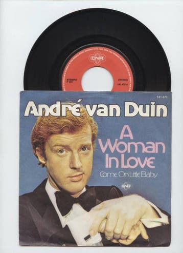 André van Duin – A Woman In Love / Come On Little Baby (1-7, Cd's en Dvd's, Vinyl Singles, Ophalen of Verzenden, Nieuw in verpakking