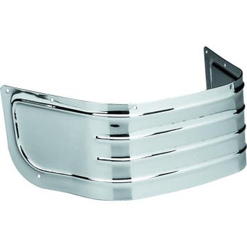 Bikers Choice 80-13 FLH 86-06 FLST Chrome Ribbed Fender, Ophalen of Verzenden
