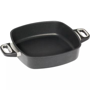 AMT Gastroguss Vierkante pan – 28x28 cm – Inductiegeschi, Huis en Inrichting, Keuken | Potten en Pannen, Ophalen of Verzenden