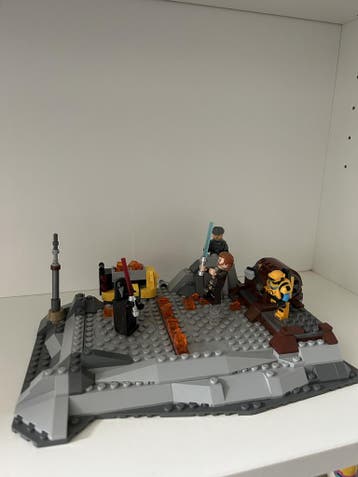 LEGO Star Wars Obi Wan Kenobi vs. Darth Vader 75334, Zo goed als nieuw, Complete set, Lego, Star Wars