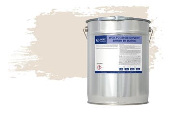 Wixx PU 250 Betonverf Buiten en Binnen RAL 9001 | Crèmewit, Doe-het-zelf en Verbouw, Verf, Beits en Lak, Wit, Nieuw, Verf, Verzenden
