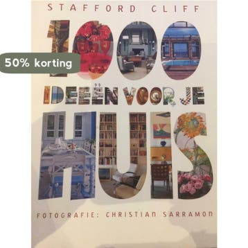 1000 Ideeën Voor Je Huis 9781844007202 Stafford Cliff, Boeken, Verzenden, Zo goed als nieuw, Stafford Cliff
