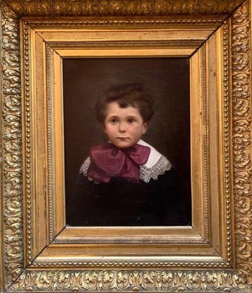 Franse school (XIX) - Portrait d’enfant