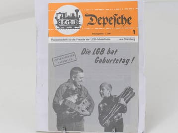 LGB Depesche NR 1 Unveränderter Nachdruck (Boeken en CDDVD, Ophalen of Verzenden, Gebruikt, Overige typen