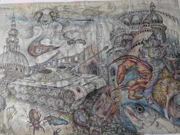 Michael Coudenhofe-Kalergie (1937-2018) - Ballade vom Krieg