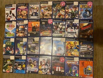 Sony - Playstation 2 (PS2) - lot - Videogame - In originele, Spelcomputers en Games, Nieuw