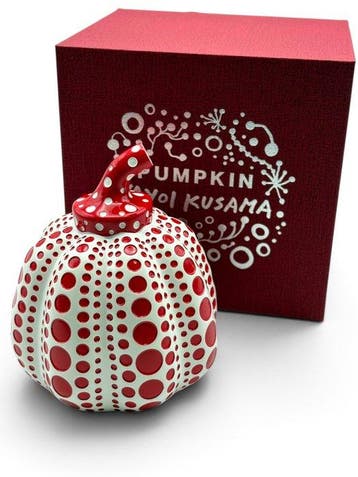 Yayoi Kusama (1929-2026) (after) - sculptuur, Pumpkin Red -