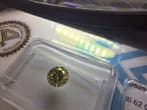 1 pcs Diamant (Natuurlijk) - 0.62 ct - Fancy - SI1 -, Nieuw