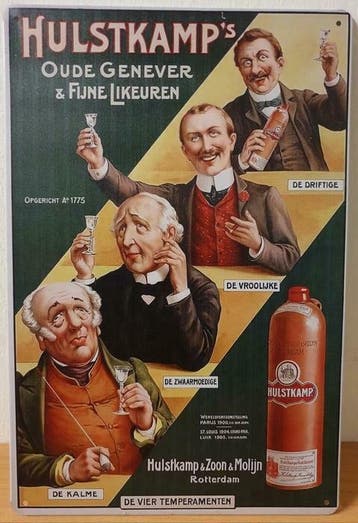Hulstkamp reclamebord, Verzamelen, Verzenden, Nieuw