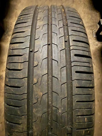 2x CONTINENTAL 145/65 15  ECO CONTACT 6 incl. montage, Gebruikt, 15 inch, 145 mm, Band(en)