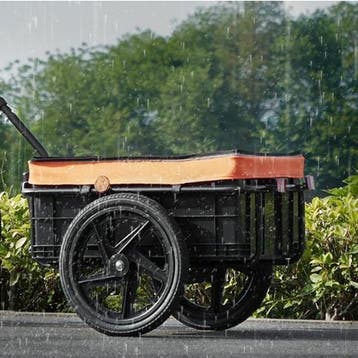 Opvouwbare Fiets Cargo Trailer 40 kg met Regenhoes, Verzenden, Nieuw