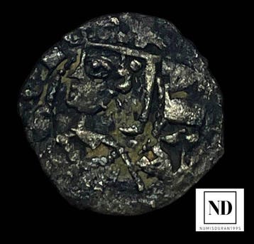. Koninkrijk Aragon Jaime II (1297-1327). Obol SF -
