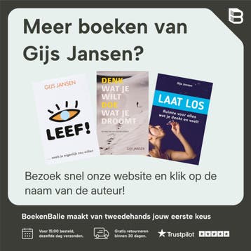 Leef! - Gijs Jansen 9789058713605, Verzenden, Gelezen, Gijs Jansen