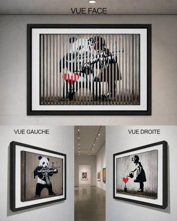 POPLEA - Poplea - vision cinétique BANKSY INSPIRED (2000)
