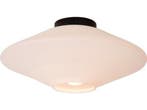 Lucide TREVOR - Plafonnière - Ø 42 cm - 1xE27 - Opaal, Huis en Inrichting, Lampen | Plafondlampen, Verzenden, Nieuw