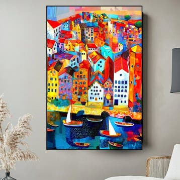 Jowita Skalska - Sails Beneath the Town XXL
